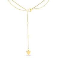 GUESS 4G CRUSH Collana a due giri con charms yellow gold - Collane - 3