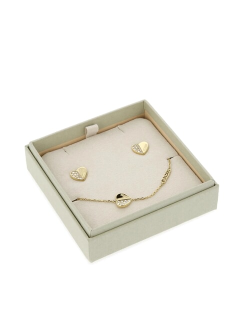 LOVELY GIFT BOX Bracciale + orecchini yellow gold - Orecchini