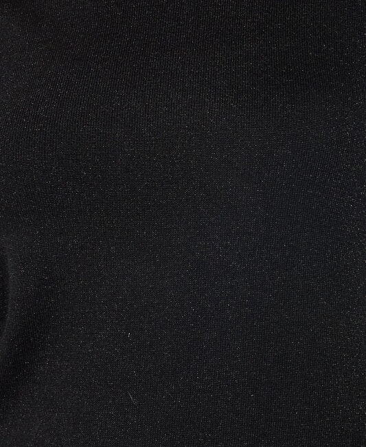 PARANA Maglia girocollo in lurex black2 - Maglie Donna