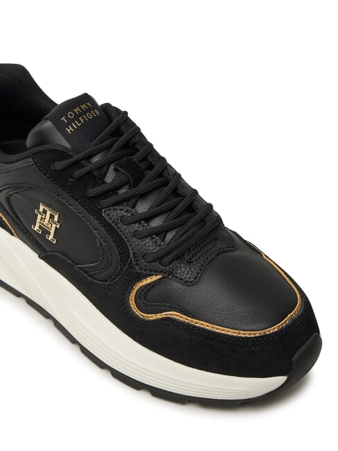 CHUNKY FASHION Sneakers in pelle black - Scarpe Donna