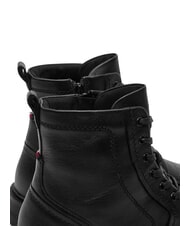 TOMMY HILFIGER HILFIGER COMFORT Stivaletti stringati in pelle con zip black - Scarpe Uomo - 4