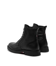 TOMMY HILFIGER HILFIGER COMFORT Stivaletti stringati in pelle con zip black - Scarpe Uomo - 6