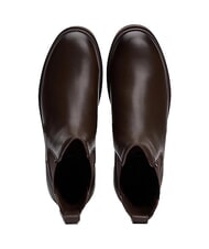 TOMMY HILFIGER FLEXIBLE HILFIGER Stivaletti uomo in pelle brown - Scarpe Uomo - 3
