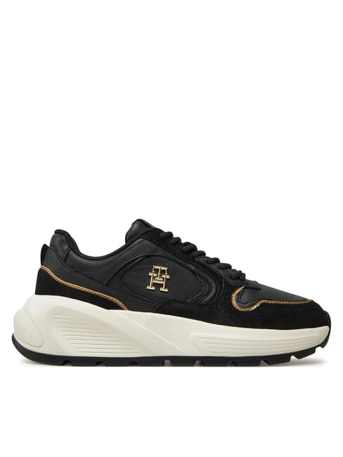 CHUNKY FASHION Sneakers in pelle black - Scarpe Donna