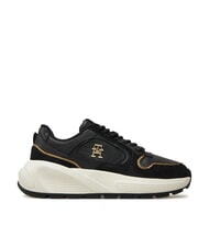 TOMMY HILFIGER CHUNKY FASHION Sneakers in pelle black - Scarpe Donna - 2