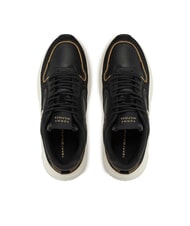 TOMMY HILFIGER CHUNKY FASHION Sneakers in pelle black - Scarpe Donna - 4