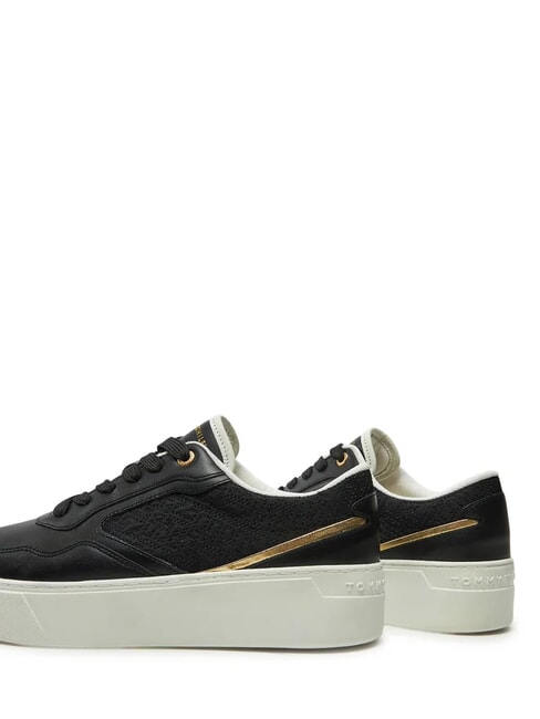 PLATFORM MONOGRAM Sneakers alte in pelle black - Scarpe Donna