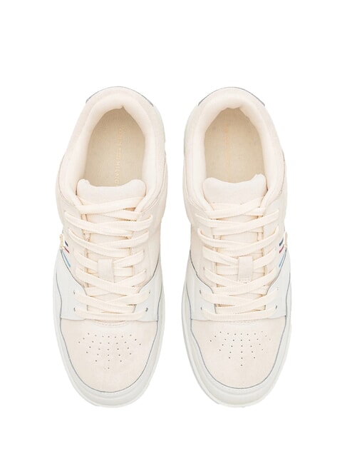 SUEDE STRIPES BASKET Sneakers in pelle suede beige - Scarpe Donna