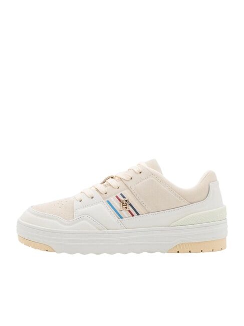 SUEDE STRIPES BASKET Sneakers in pelle suede beige - Scarpe Donna