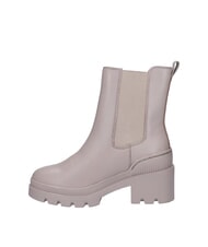 TOMMY HILFIGER TH Stivaletti in pelle con tacco medio grey - Scarpe Donna - 3