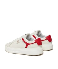 TOMMY HILFIGER POINTY COURT Sneakers in pelle white - Scarpe Donna - 6