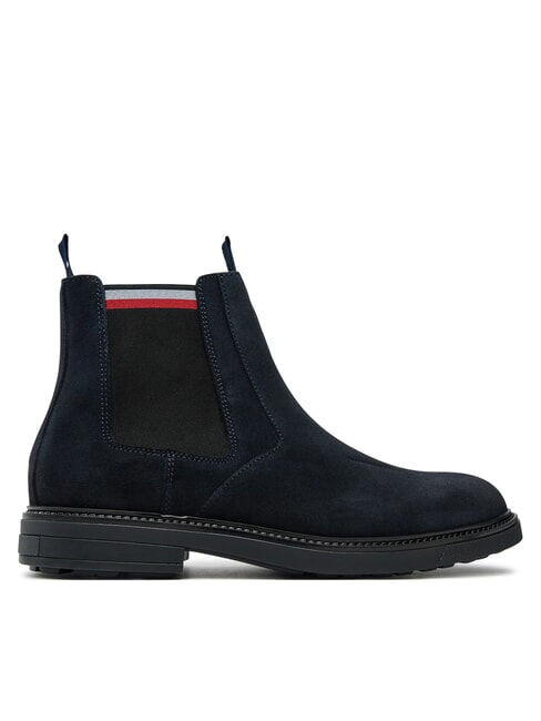 HILFIGER OUTDOOR Stivaletti in pelle scamosciata blue - Scarpe Uomo