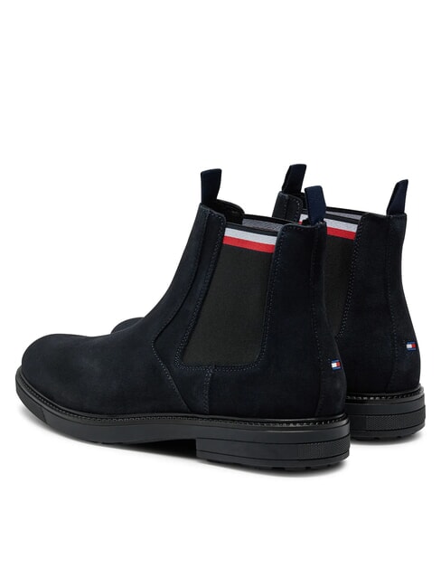 HILFIGER OUTDOOR Stivaletti in pelle scamosciata blue - Scarpe Uomo