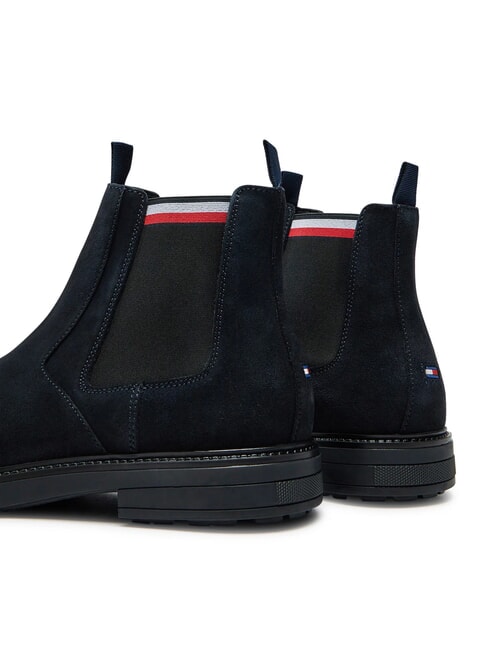 HILFIGER OUTDOOR Stivaletti in pelle scamosciata blue - Scarpe Uomo