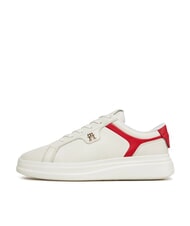 TOMMY HILFIGER POINTY COURT Sneakers in pelle white - Scarpe Donna - 4