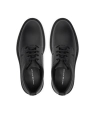 TOMMY HILFIGER HILFIGER COMFORT Scarpa modello derby stringata in pelle black - Scarpe Uomo - 4