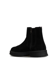 TOMMY HILFIGER HILFIGER SUEDE Stivaletti in pelle scamosciata con zip black - Scarpe Uomo - 3