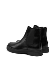 TOMMY HILFIGER HILFIGER ABRASIV WAR Stivaletti in pelle modello chelsea black - Scarpe Uomo - 5