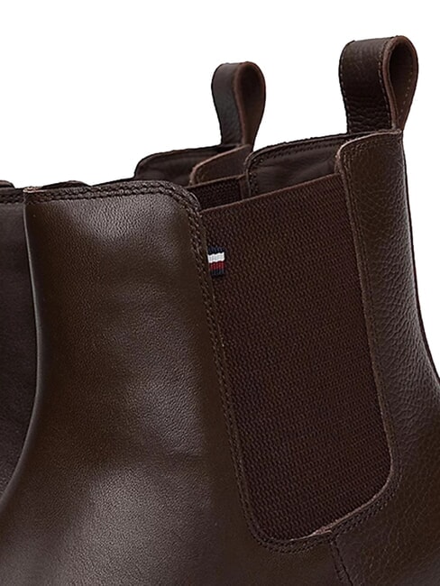 FLEXIBLE HILFIGER Stivaletti uomo in pelle brown - Scarpe Uomo