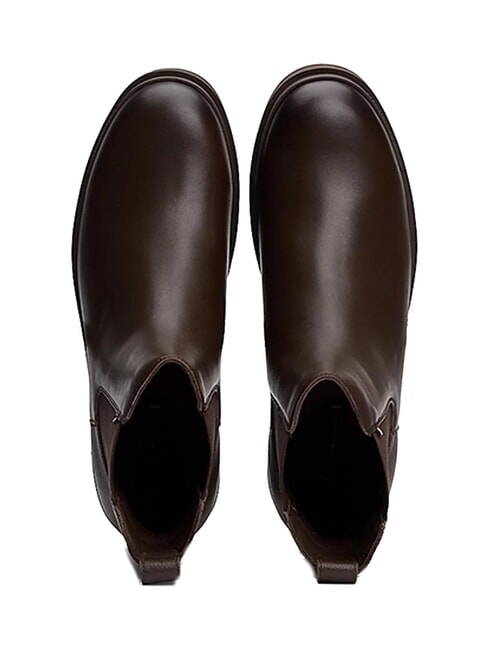 FLEXIBLE HILFIGER Stivaletti uomo in pelle brown - Scarpe Uomo