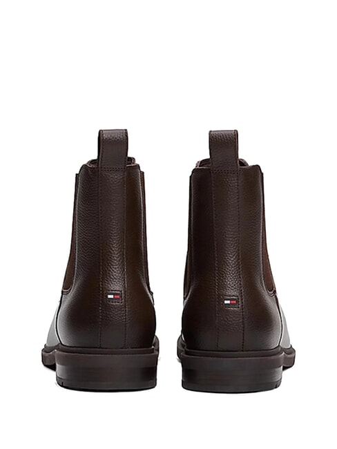 FLEXIBLE HILFIGER Stivaletti uomo in pelle brown - Scarpe Uomo