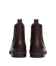 TOMMY HILFIGER FLEXIBLE HILFIGER Stivaletti uomo in pelle brown - Scarpe Uomo - 4