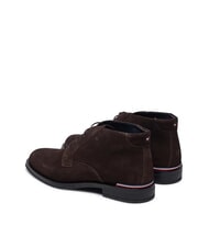 TOMMY HILFIGER CORE RWB HILFIGER Scarpe polacchine in pelle scamosciata brown - Scarpe Uomo - 5