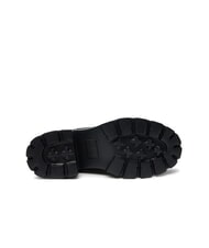 TOMMY HILFIGER TH JEANS Stivaletti in pelle con tacco medio black - Scarpe Donna - 5