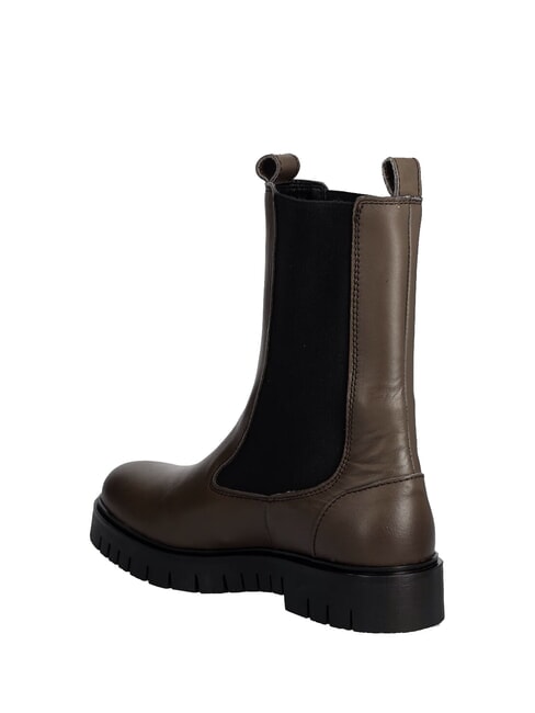 TH JEANS Stivaletti in pelle brown - Scarpe Donna