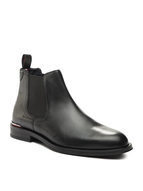 CORE RWB HILFIGER Stivaletti in pelle black - Scarpe Uomo