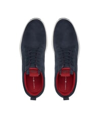 TOMMY HILFIGER HILFIGER NUBUCK MIX Sneakers in pelle nubuck blue - Scarpe Uomo - 5