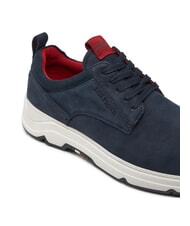 TOMMY HILFIGER HILFIGER NUBUCK MIX Sneakers in pelle nubuck blue - Scarpe Uomo - 3