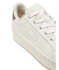TOMMY HILFIGER TOMMY JEANS Flatform Sneakers alte ecru - Scarpe Donna - 3