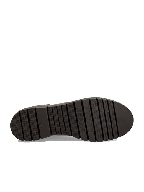 TH JEANS Stivaletti in pelle nabuck khaki - Scarpe Donna