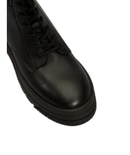 TOMMY HILFIGER TH JEANS Stivaletti platform in pelle con zip black - Scarpe Donna - 3