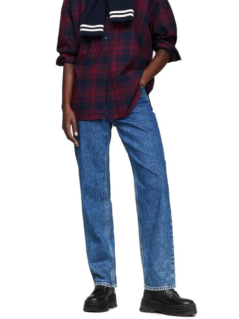 TH JEANS Stivaletti platform in pelle con zip black - Scarpe Donna