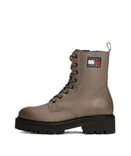 TOMMY HILFIGER TOMMY JEANS Urban Lace Up Stivaletti in pelle grey - Scarpe Donna - 2