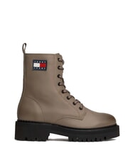 TOMMY HILFIGER TOMMY JEANS Urban Lace Up Stivaletti in pelle grey - Scarpe Donna - 3