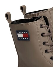 TOMMY HILFIGER TOMMY JEANS Urban Lace Up Stivaletti in pelle grey - Scarpe Donna - 4