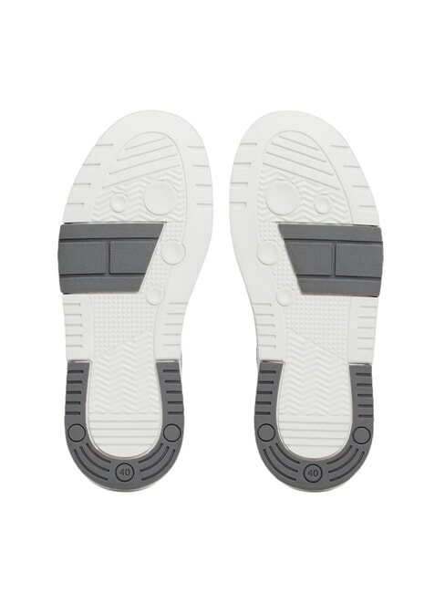 TOMMY JEANS Sneakers in pelle bianco/argento - Scarpe Donna