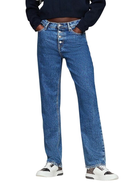 TOMMY JEANS Sneakers in pelle bianco/argento - Scarpe Donna