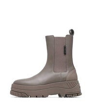 TOMMY HILFIGER TH JEANS  Stivaletti alti in pelle grey - Scarpe Donna - 2