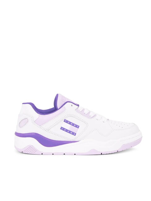 TJW NEW BASKET Sneakers in pelle purple - Scarpe Donna