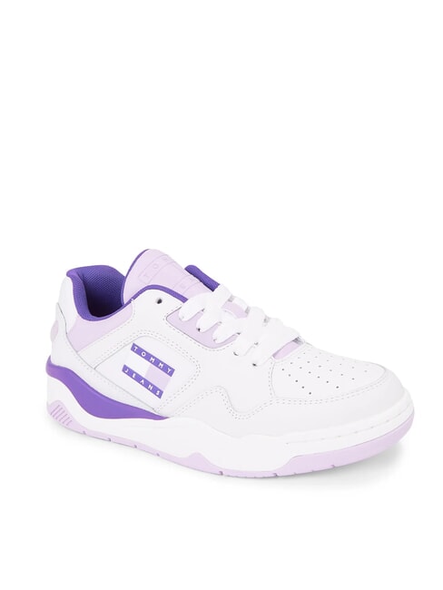 TJW NEW BASKET Sneakers in pelle purple - Scarpe Donna