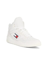TOMMY HILFIGER TJW NEW BASKET MC Sneakers in pelle ecru - Scarpe Donna - 3