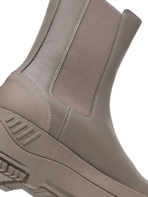 TH JEANS  Stivaletti alti in pelle grey - Scarpe Donna