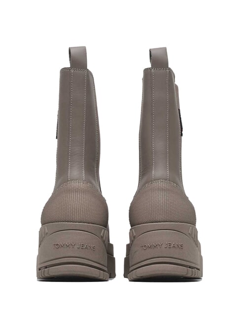 TH JEANS  Stivaletti alti in pelle grey - Scarpe Donna