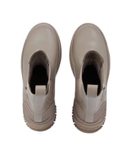 TOMMY HILFIGER TH JEANS  Stivaletti alti in pelle grey - Scarpe Donna - 5