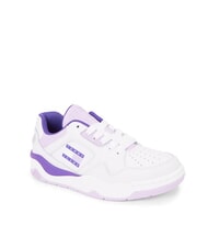 TOMMY HILFIGER TJW NEW BASKET Sneakers in pelle purple - Scarpe Donna - 3