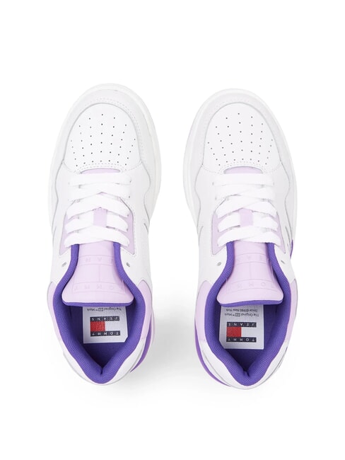 TJW NEW BASKET Sneakers in pelle purple - Scarpe Donna
